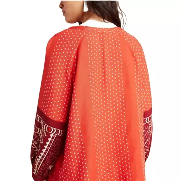 NWT, Anthropologie Vineet Bahl Nora Embroidered Tunic - Picture 11 of 16